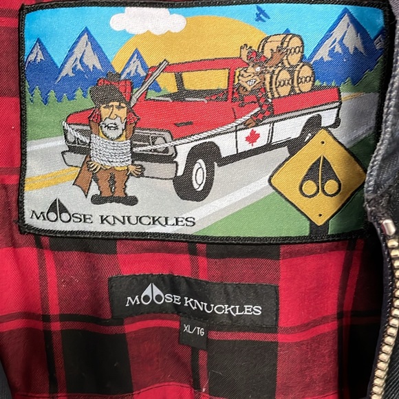 Moose knuckle denim jacket, woman, extra large - Picture 3 of 10